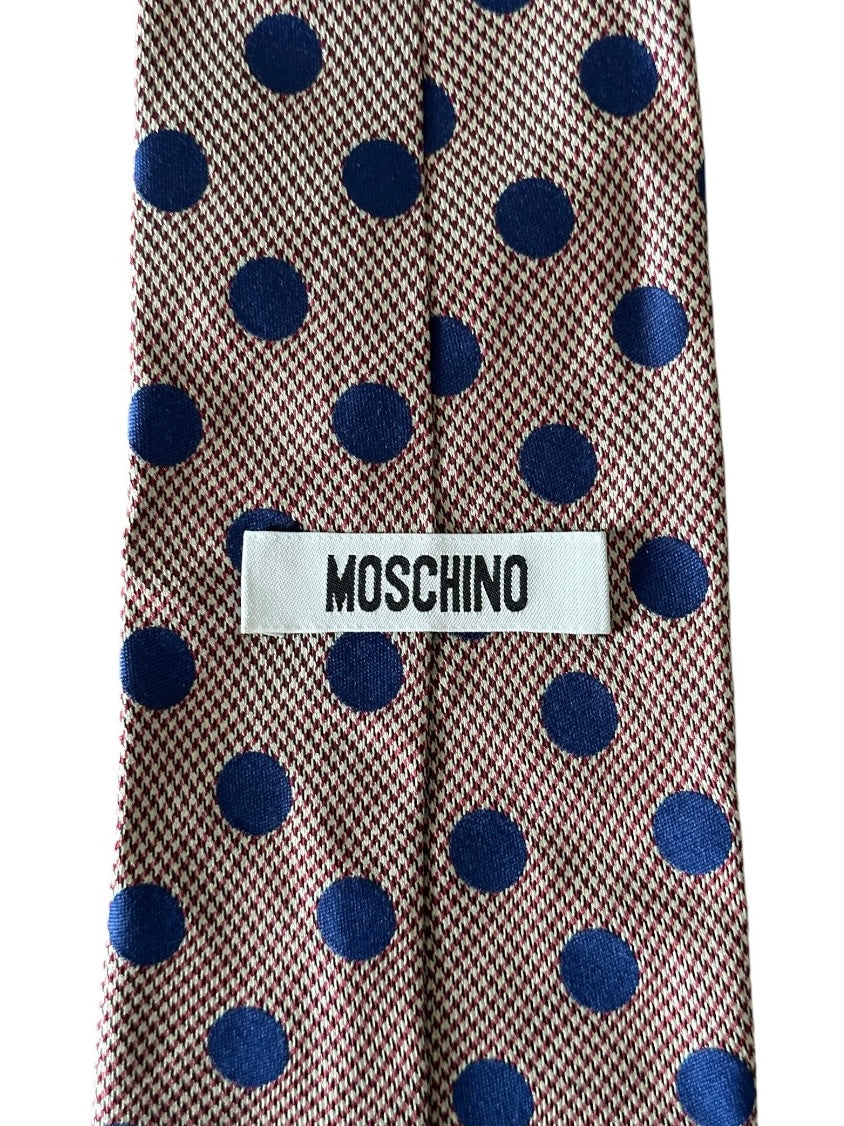 Cravatta pois Moschino