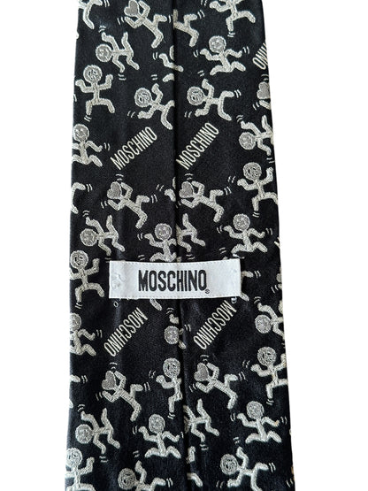 Cravatta microfantasia Moschino