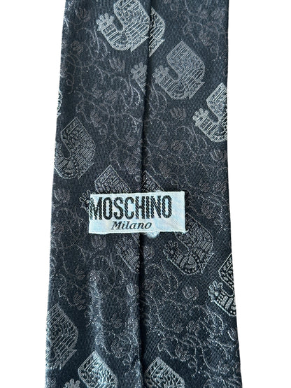 Cravatta vintage Moschino