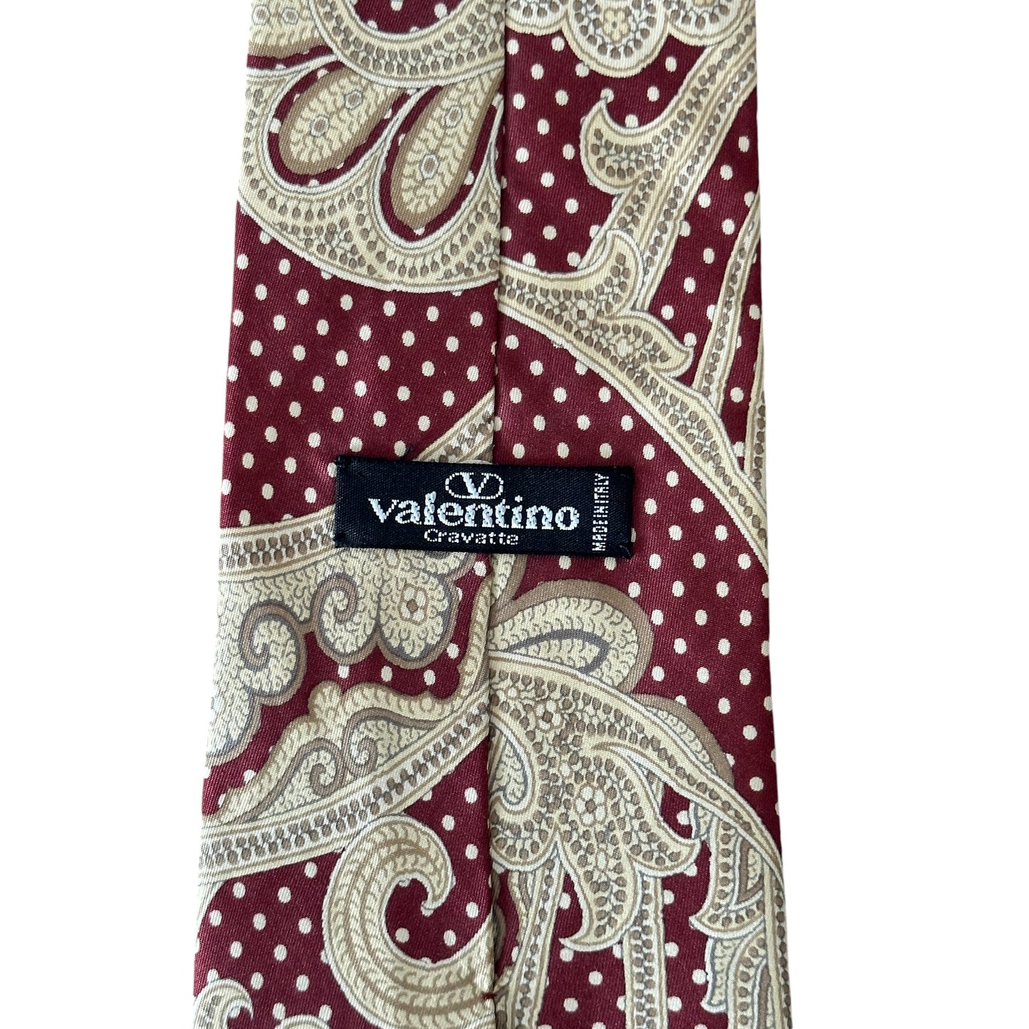 Cravatta vintage paisley Valentino