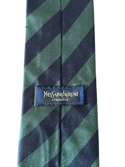 Cravatta regimental Yves Saint Laurent